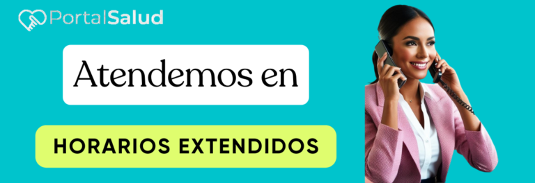 Atendemos en horarios extendidos
